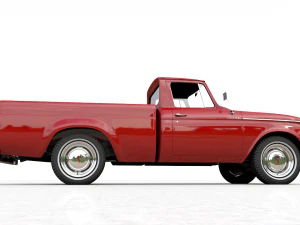 studebaker champ 1964 3D Model