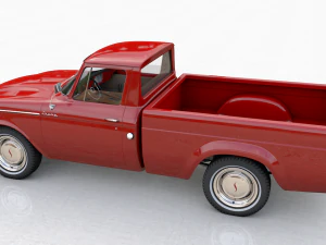 studebaker champ 1964 3D Model