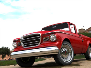 studebaker champ 1964 3D Model