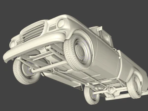 studebaker champ 1964 3D Model