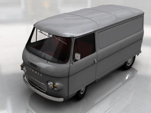 commerci&euml;le fc van 1968 3D Model