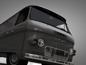 commer fc van 1968 3D-Modell