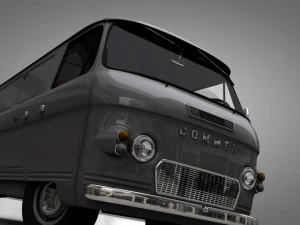 commer fc van 1968 3D Model