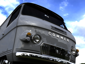 commer fc van 1968 3D-Modell