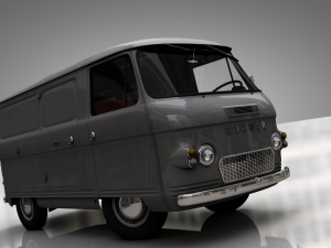 commer fc van 1968 3D-Modell