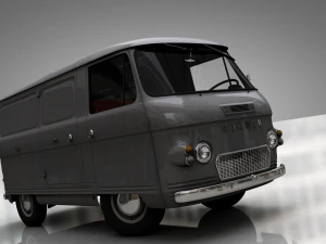 commer fc van 1968 3D Model