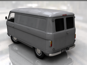 commer fc van 1968 3D-Modell