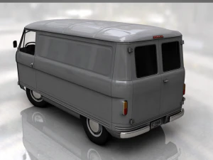 commer fc van 1968 3D Model