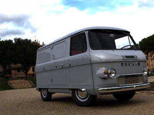 commer fc van 1968 3D Model