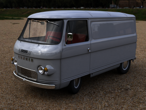 commer fc van 1968 3D-Modell