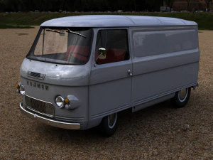 commer fc van 1968 3D Model