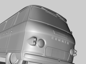 commer fc van 1968 3D-Modell