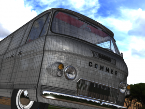 commer fc van 1968 3D-Modell
