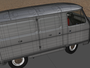 commer fc van 1968 3D-Modell