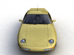 porsche 928 gt 1991 Model 3D