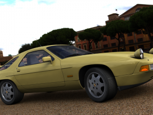 porsche 928 gt 1991 Model 3D