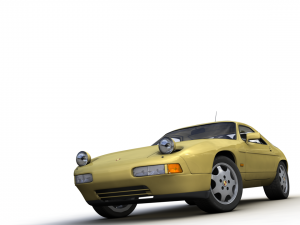porsche 928 gt 1991 Model 3D