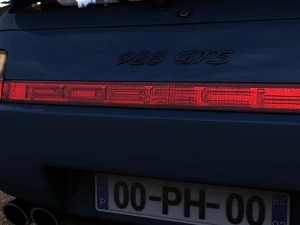 porsche 928 gts 1992 3D Model