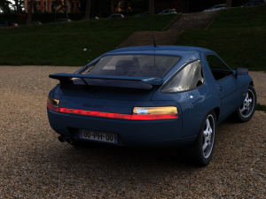 porsche 928 gts 1992 3D Model