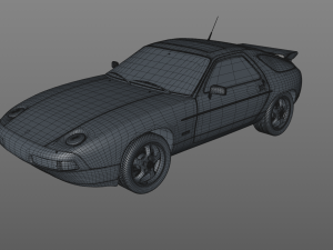 porsche 928 gts 1992 3D Model
