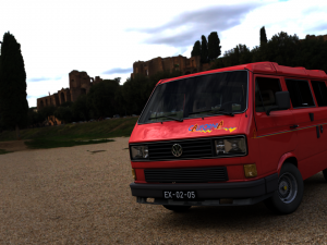volkswagen camping westfalia california lt 1987 3Dモデル