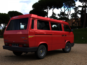 volkswagen camping westfalia california lt 1987 3Dモデル