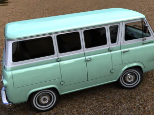 エコノライン E100 ウィンドウバン 1962 3Dモデル