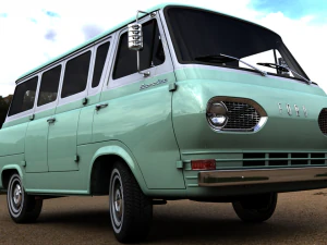 エコノライン E100 ウィンドウバン 1962 3Dモデル