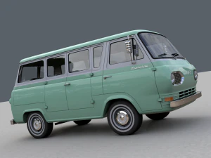 エコノライン E100 ウィンドウバン 1962 3Dモデル