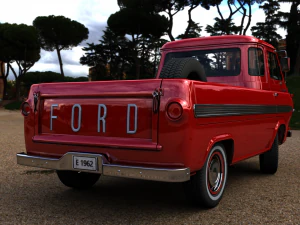 Econoline E100 Pickup - 1962 3D Model