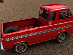 Econoline E100 Pickup - 1962 3D Model