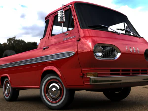 Econoline E100 Pickup - 1962 3D Model