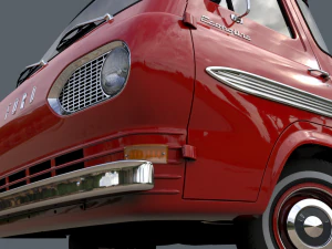 Econoline E100 Pickup - 1962 3D Model