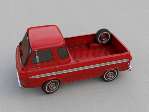 Econoline E100 Pickup - 1962 3D मॉडल