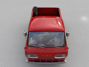 Econoline E100 Pickup - 1962 3D Model