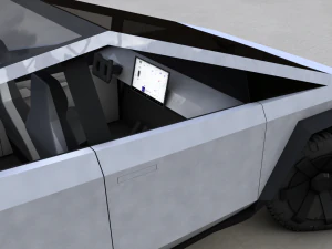 Cybertruck Tesli 2019 Model 3D