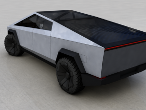 tesla cybertruck 2019 3D Model