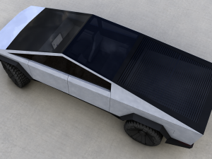 tesla cybertruck 2019 3D Model