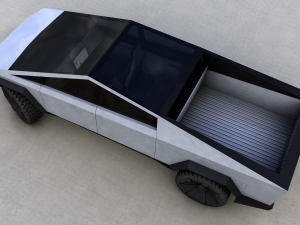 tesla cybertruck 2019 3D Model