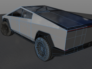 tesla cybertruck 2019 3D Model
