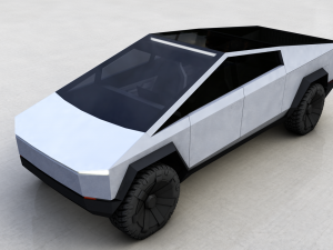 tesla cybertruck 2019 3D Model
