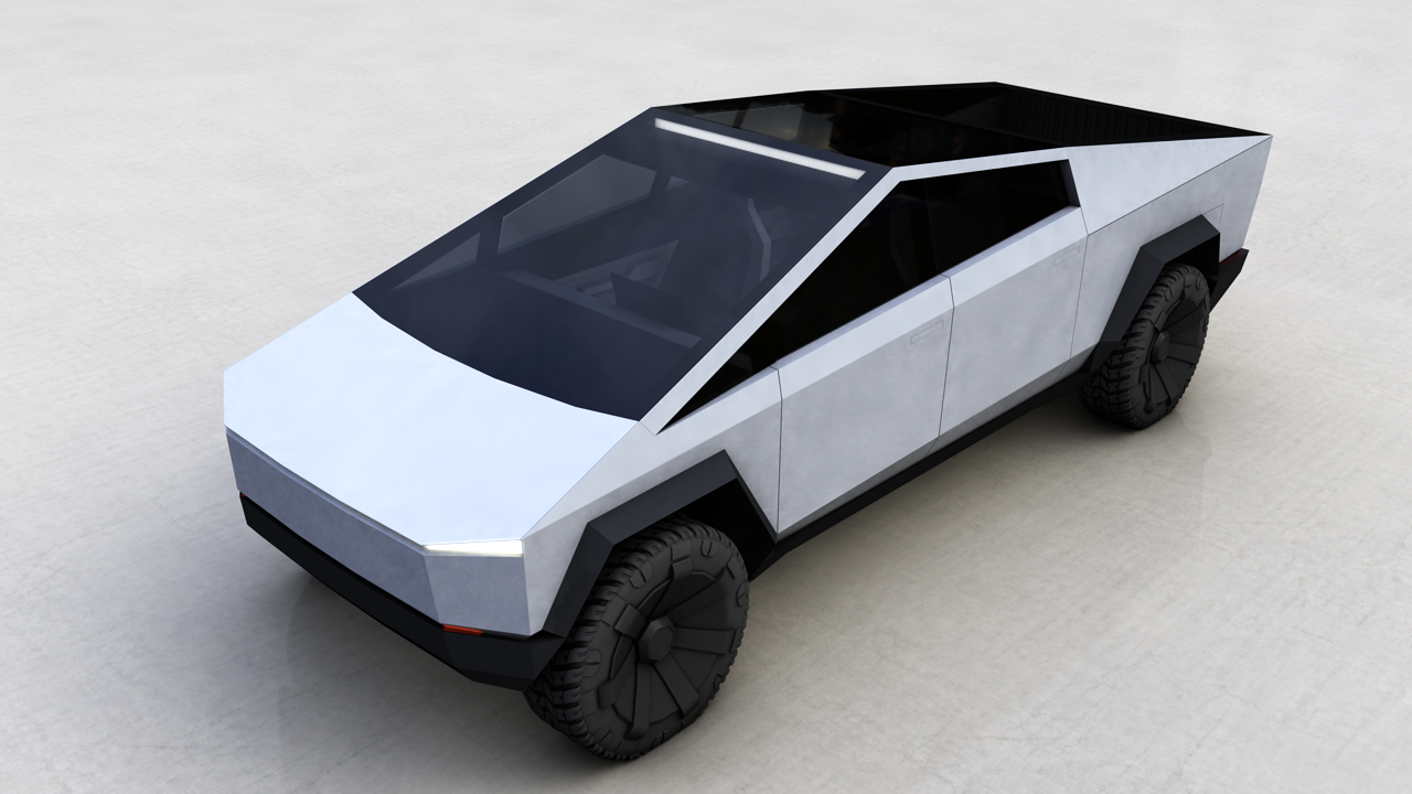 TESLA CYBERTRUCK 2019 Model 3D in Concept 3DExport