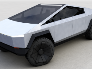 tesla cybertruck 2019 3D Model