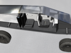 tesla cybertruck 2019 3D Model