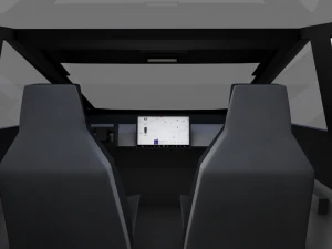 Cybertruck Tesli 2019 Model 3D