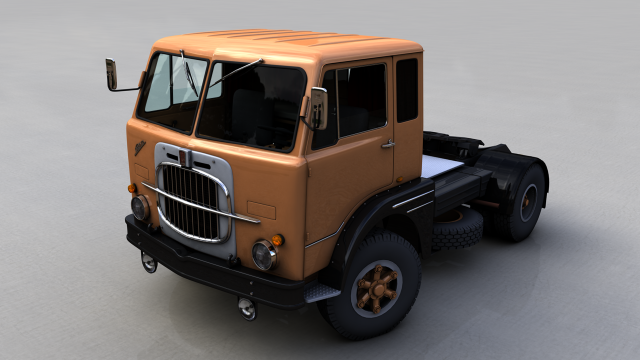 fiat 682t2 1960 3D Model .c4d .max .obj .3ds .fbx .stl .blend 