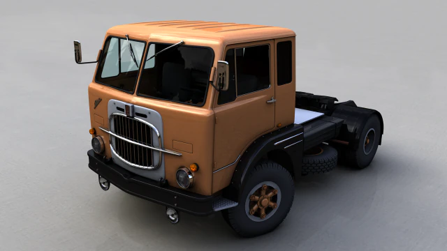 fiat 682t2 1960 3D Model .c4d .max .obj .3ds .fbx .stl .blend
