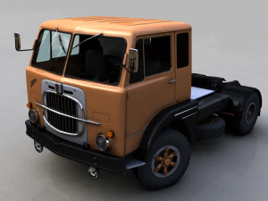 피아트 682t2 1960 3D 모델