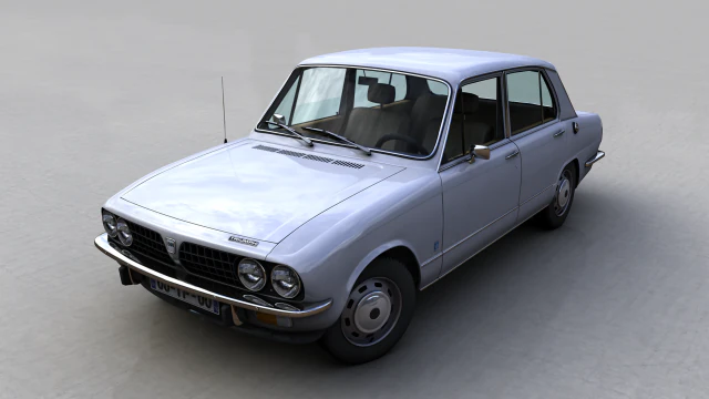 triumph dolomite 1500 tc 1976 3D Model .c4d .max .obj .3ds .fbx .stl .blend