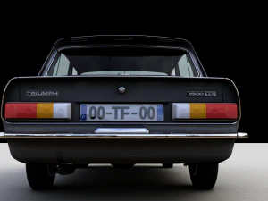 triumph dolomite 1500 tc 1976 3D Model